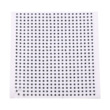 Fishing Lure Eye for Fly Tying DIY Materials Epoxy Resin Bait Eyes Strong Adhesive Backing Super Realistic Fish Eye Design with Large Contour and Holo