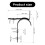 Mailbox Door Lock Handle Replacement Kits Corrosions Resistant 3