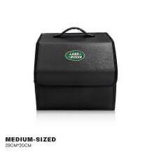 (A-S)Car Trunk Organizer Box Foldable Storage Tidying Bag Accessories For Land Rover Defender Discovery Range Rover Freelander Evoque 25-26