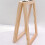 2Pcs Reusable Wood Mesh Paper Making Frame-A4 pine wood double 6