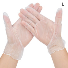 Gants jetables en vinyle souple, sans latex, hypoallergéniques, ultra-souples, confortables, durables, ambidextres, surface texturée