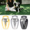 Aluminum Alloy Pet Ashes Holder Cremation Urn With-silver 3