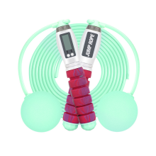 Springseil, innovatives 2-in-1-Fitnessgerät mit Gewicht und Kalorienzähler für ein optimales Herz-Kreislauf-Training, geschmeidiges und