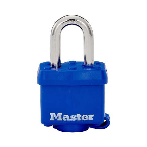 Master Lock Lucchetto resistente alle intemperie Master Lock 312D blu navy