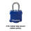 Master Lock Lucchetto resistente alle intemperie Master Lock 312D blu navy 5