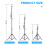Rechargeable Cordless Work Light For Multi-Use, Super Bright Led Work Light With Long Battery Life For Extended Usage 2