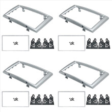4X 2Din Auto DVD Radio Fascia Frame Dashboard Paneel Montage Installatie Adapter Trim Kit voor /408