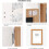 Stainless Steel Interlocking Picture Hanger for Frames 2