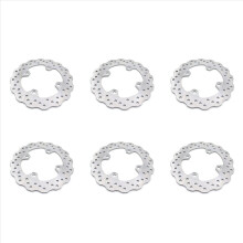 6X Motorcycle Rear Brake Disc Rotor for -6R ZX636 -9R -10R 650 Cc ER-6F ER-6N Z750 Z1000