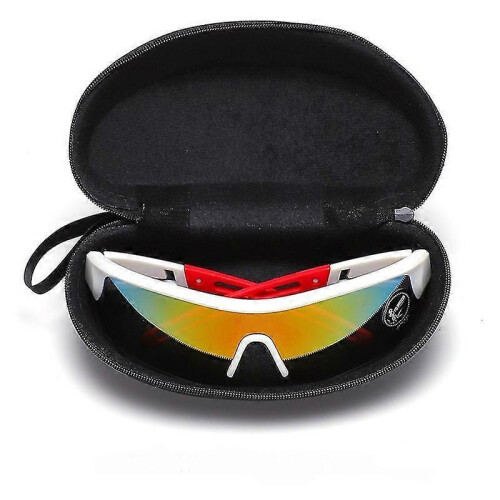 (Black) Sunglasses Organizer Sunglasses Case Pu Shell With Metal Sun Glasses Storage 1