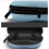(Black) Sunglasses Organizer Sunglasses Case Pu Shell With Metal Sun Glasses Storage 5