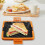 Magnetron Tosti Maker, Magnetron Sandwich Maker, Micro-Munchy Gegrilde Kaas Maker 4