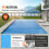 Capa Solar - DUOKU - Retangular 28x14 Pés - 12 Mil - Proteção para Piscina - PE 3