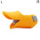 (Orange L) Anti-Bark Duck Muzzle For Small Dogs Adjustable Pet Safety Mouth Muzzles 2