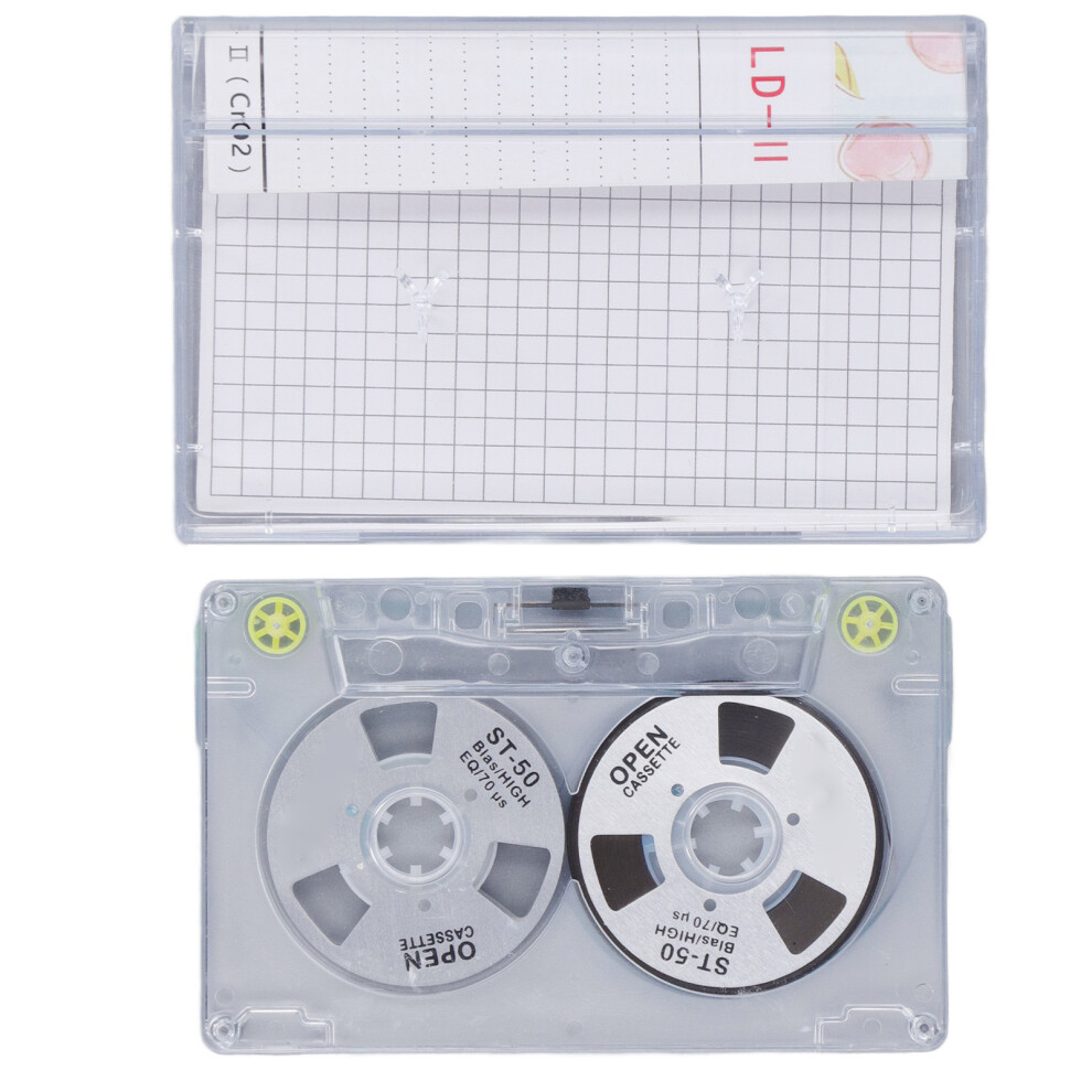 Low Noise Surface Cassette Tape For Voice Recording Normal Bias 46 Min Clear Sound High Strength Pc And Aluminum Alloy Durable Design Fits Standard Au Golden 9416038806728