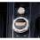 (Style M) Bling Crystal Car Interior Decorations Cover Accessories Center Console Knobs Sticker For Cadillac Ct6 2019 Silver 4