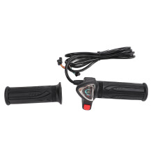 Manopola dell'acceleratore per bici elettrica con display LCD, controllo altamente sensibile, impermeabile, design ergonomico, maniglia girevole con