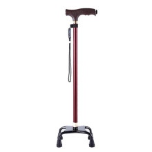 Wanderer for seniors Light hiking stick with wooden ergonomic handle, crutches 10 adjustable for men women arthritis seniors disabled elderly,