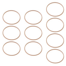 Wood Wreath Hoop Round Craft Hoop Rings for Wedding Wreath-L