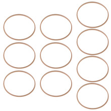 Pack of 10 Wood Floral Hoop Wood Wreath Hoop Wood Round-XL