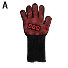 (A) Log Burner Fire Heat Proof Resistant Glove Wood Coal Stove Fireplace Pit Ne