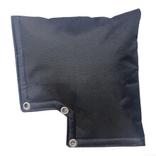 Thermal Protective Cover for Backflow Preventers in Irrigation Systems, Waterproof Insulated Layers, Black
