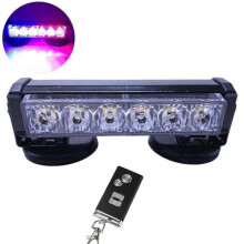 (All yellow)Car Strong Magnetic Flash Light Eternal Starlight LED Light Bar Remote Control Hot 25-26