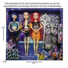 (In Stock,Dressing Table Set)s Doll Vinyl Toy Huntrix K pop Character Mask Figurine Diy Christmas Birthday Gift Cosplay Decor 25-26