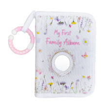 Early Learning Memory Book for Infants Includes Safe Mirror and