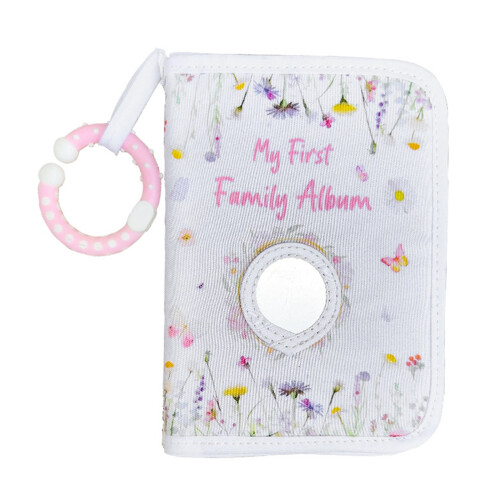 Early Learning Memory Book for Infants Includes Safe Mirror and