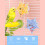 Vibrantly Plastic Spinner Wheel Bird Toy For Small Parrots-Blue 7