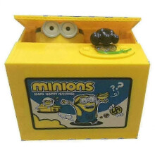Despicable Me Minions Piggy Bank Savings Money Stealing Greedy Money Box 25-26