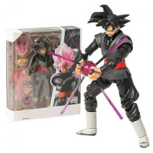 SHF Dragon Ball Super Saiyan Rose Goku Black 6" Action Figure Collection Brinquedos Model Toy Desktop Doll 25-26