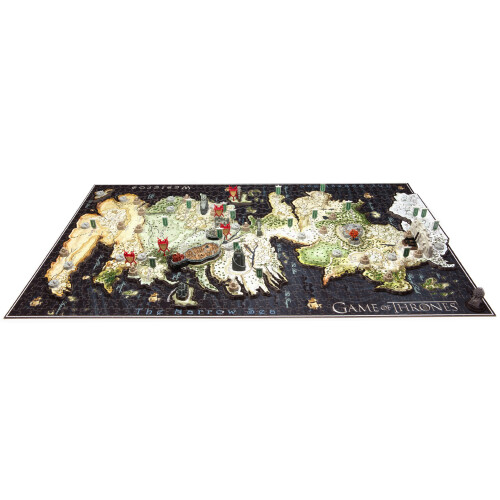 4D Cityscape Game of Thrones (GOT) 3D Mini Puzzel van Westeros (350Stuk)