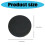 Slim Compact Mirror Plastic Double Side Round Makeup-Blue 3