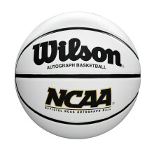 Wilson NCAA Autograph Basketball - koko 7 - 29,5"" valkoinen