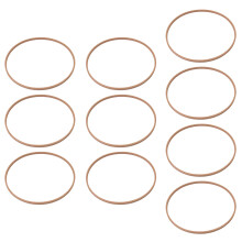 10Pcs Wood Floral Hoop for Dream Catcher Wreath Hoop Round-2XL