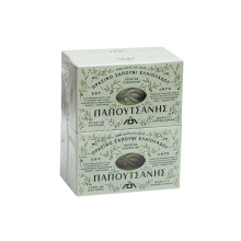 Papoutsanis Stckseife aus reinem griechischen Olivenl aus Kastilien parfmfrei hypoallergen empfindliche Haut natrliches Stck Seife fr G