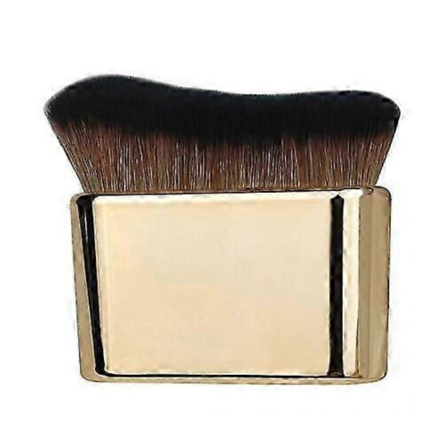 (golden) Sunscreen Self Tanner Applicator Brush Even Coverage No Streaks Multifunctional Wide Application Makeup Brush