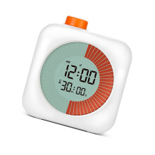Kitchen Timers Stopwatch Time Reminder Digital Visual-White