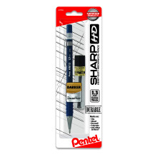 Pentel Sharp HD mekaaninen kynä (1,3 mm) tummansininen piippu, joka sisältää Super Hi-Polymer Lead Refillin (AM13LBP)