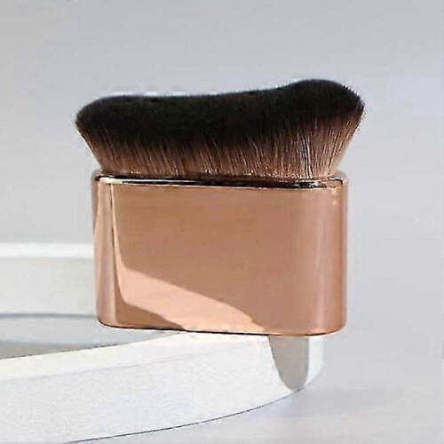 (rose gold) Sunscreen Self Tanner Applicator Brush Even Coverage No Streaks Multifunctional Wide Application Makeup Brush 1