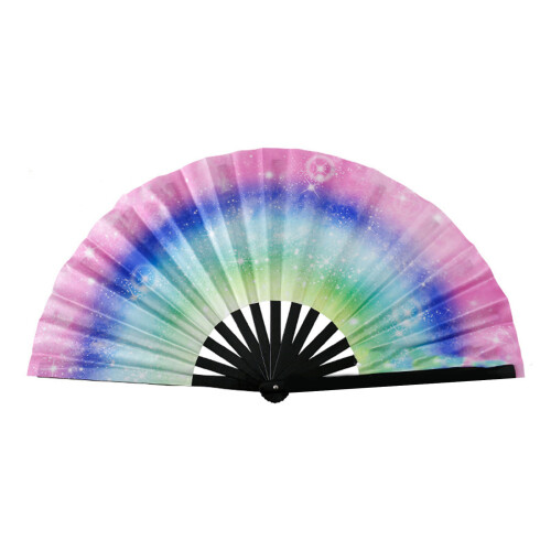 Foldable Fluorescent Glowing Bamboos Raves-No. 12 flash gradien