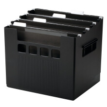 Pendaflex 43013 työpöytätiedosto ripustetuilla kansioilla kirjemuovi 12 3/4 x 10 x 11 musta