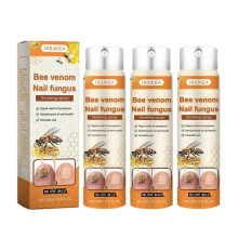 (3pcs)1-3x Bee Venom Nail Repair Serum, Nail Care Solution, Natural Bee Venom Nail Care Spray, Ingrown Toenail Care Spray