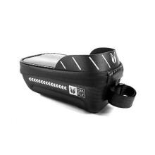 (Black) Mobile Phone Bag Top Tube Bike Pouch Case Outdoor Cycling Riding Accessories