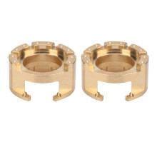 Zware messing stuurknuppel voor RC crawler auto, hoogwaardige messing upgrade onderdelen met precisie vakmanschap, stuurknuppel accessoires voor