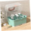 Nursing Bottle Container Lid Storage Box For Bottles Kitchen Draining Box Feeding Drying Case 5
