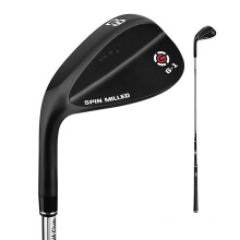 Left Handed Golf Sand Wedge, 56/60 Degree Stainless Steel CNC Router Bar Texture Men Women Great Golf Gift Black 60 degrees