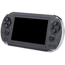 Console de jogos multifuncional com suporte para vários emuladores, ideal para diversão em casa, ao ar livre e em viagens. Possui tela de 4,3